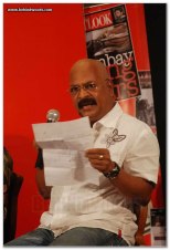 Charu Nivedita at the Outlook Speak Out Debate 2010, Chennai 3